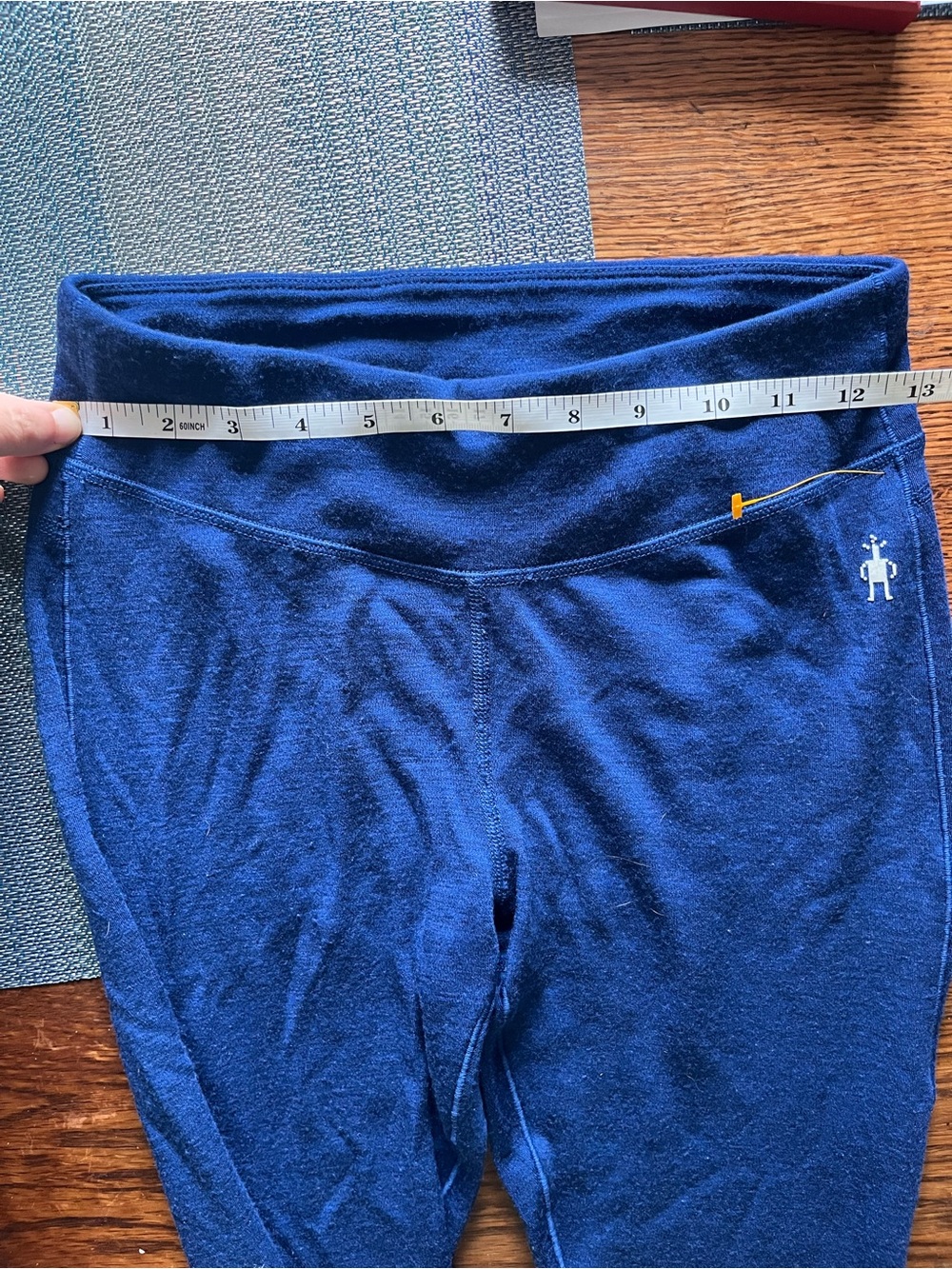 Smartwool Women’s 100% Merino Wool 250 Base Layer Leggings Blue Small - Picture 4 of 9